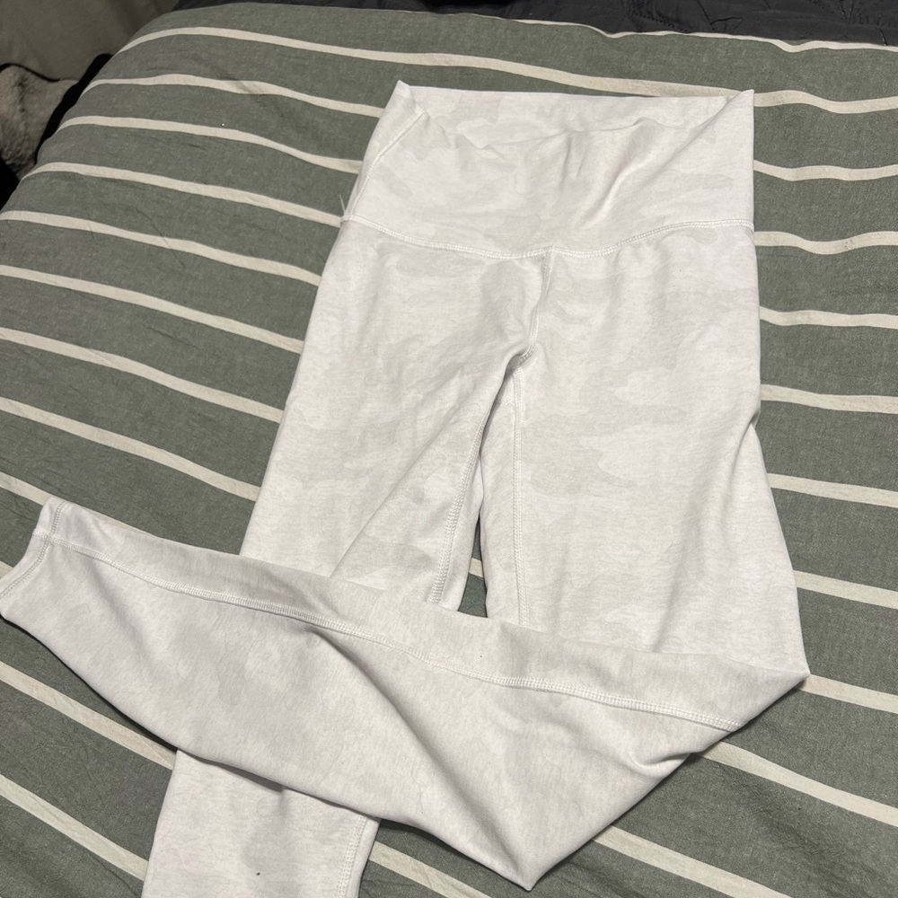 Fabletics White Ghost Camo Leggings